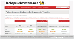 Desktop Screenshot of farbspruehsystem.net